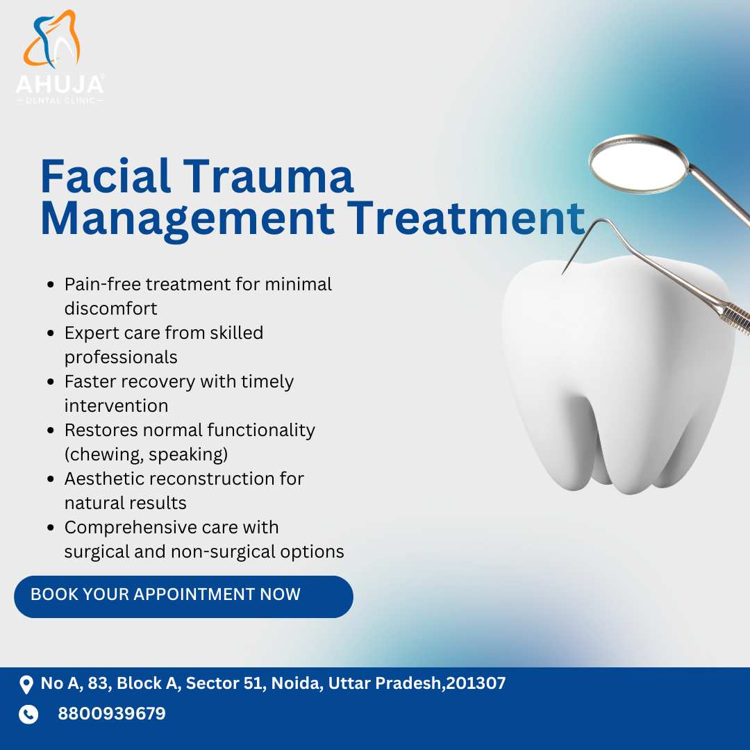 Best painless facial trauma management treatment