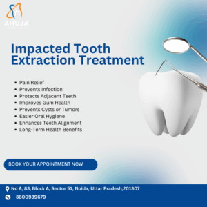 Best painless impacted tooth extraction treatment